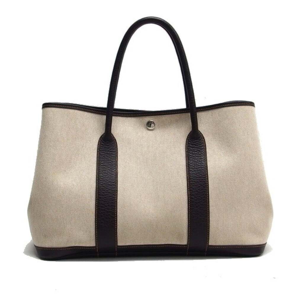 Hermes Garden Party Tote Toile And #266884H20B